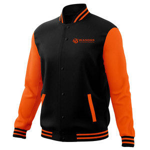 Veste de style universitaire tendance pour homme, veste de style universitaire tendance, streetwear, vêtements d'extérieur décontractés pour l'hiver - Product Image 1