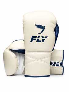 Guantes de Boxeo de Piel Auténtica de Primera Calidad con Nuevo Diseño, Súper Cómodos, con Cordones, para Competencia, Entrenamiento de MMA y Sparring. - Product Image 1
