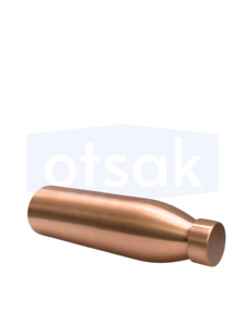 ขวดน้ำทองแดงพรีเมียม OTSAK ดีไซน์หรูหราทันสมัย ฝาปิดทองแดงแบบด้าน พกพาสะดวก ใช้ได้ทั้งในออฟฟิศ กลางแจ้ง บ้าน และแคมป์ปิ้ง ขนาด 34 ออนซ์ 1000 มล. - Product Image 3