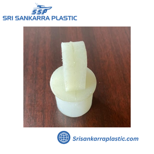 Support de charnière en plastique blanc moulé Sri Sankarra, clip de fixation à double trou pour quincaillerie de capot, Tamil Nadu - Product Image 4