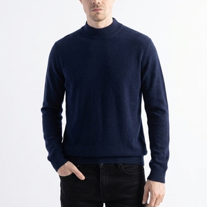 Pull-over col V personnalisé pour homme, coupe classique, idéal pour le bureau ou les occasions décontractées, vêtements de marque privée. - Product Image 1