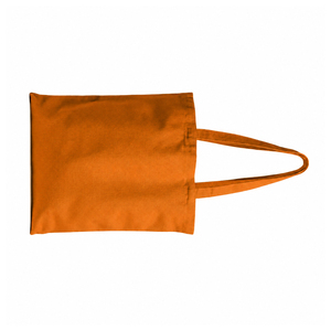 Sac à longue poignée de style nouveau pour le shopping, couleur unie personnalisée et simple, en tissu de coton pour les courses. - Product Image 2