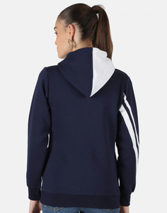 Sweat à capuche bicolore, essentiels tendance, élégant et fonctionnel, rehaussez votre style, vêtements décontractés tendance par Ako - Product Image 3