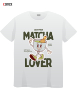 T-shirts formels pour hommes en tricot imprimés numériquement DTF - Personnalisés, manches courtes, coupe classique, polyester/coton, anti-rétrécissement, séchage rapide