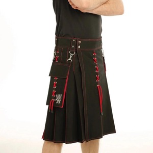 Kilt Utilitario Tartán Híbrido - Múltiples Tartanes Disponibles, Uniforme de Banda de Pipes, Kilt de Tela de Lana Hecho a Mano con Diseño Tartán - Product Image 2