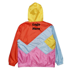 Veste de pluie personnalisée blanche pour hommes, veste de football coupe-vent à capuche, sweats à capuche pour enfants, veste de pluie personnalisée - Product Image 4