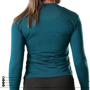 Camiseta Deportiva de Compresión para Mujer, Sostenible, con Logotipo Personalizado, de Alta Calidad, Ecológica, para Running, Entrenamiento y Fitness - Product Image 5