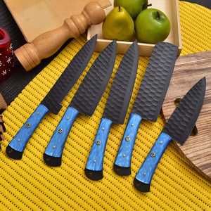 Multi Purpose <b>Kitchen</b> Chef <b>Knife</b> Set with <b>Sharp</b> Stainless Steel Blades Comfortable Non Slip Handles for Daily Use Chef <b>Knife</b> Set - Product Image 1