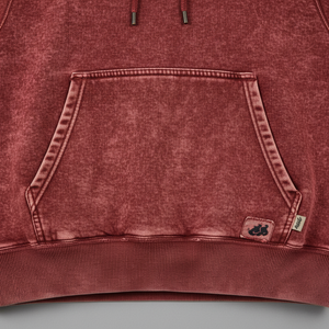 Sweat à capuche personnalisé délavé à l'acide pour homme, livraison rapide, épais 500 GSM, coupe oversize, effet vieilli, polaire vierge, streetwear - Product Image 4