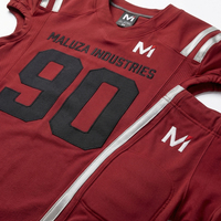 Uniforme de Fútbol Americano Edición Rivalidad 2026, Personalizado con Mapeo Corporal 3D, Sublimación, Conjunto de Pantalones y Camiseta de Fútbol Profesional