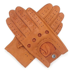 Guantes de Conducción de Cuero de Lujo al por Mayor para Hombre, de Piel de Cabra Suave, Elegantes y a la Moda, Suministro de Equipo de Conducción de Alta Calidad - Product Image 6