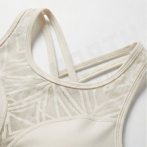 Conjunto de Yoga para Mujer, Diseño OEM Personalizado, Material Transpirable, Sin Costuras, Elástico, Ropa Deportiva Económica para Gimnasio y Fitness - Product Image 4