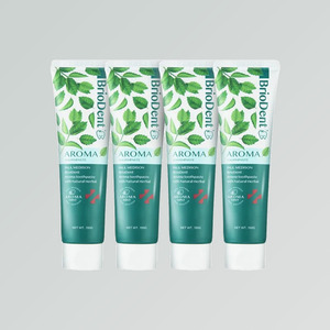 Pasta de dientes coreana K-Beauty Polmedison Briodent Aroma Mint 150g 4 piezas Hecho en Corea - Product Image 3