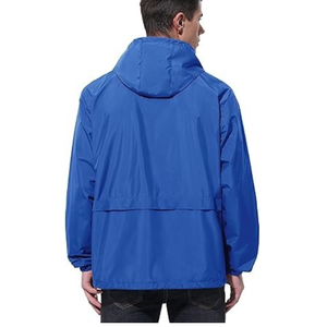 OEM Wholesale Custom Outdoor Eco-Friendly Thick Winter Windproof Waterproof Hooded Quilted <b>Jacket</b> for <b>Men</b> - Product Image 3