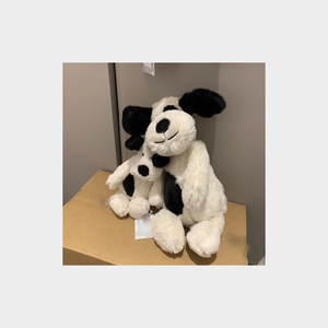 JC <b>Large</b> Bed Plush Toy for Kids Pirate Dog <b>Stuffed</b> <b>Animal</b> Companion with PP Cotton Filling for Small Dogs - Product Image 1