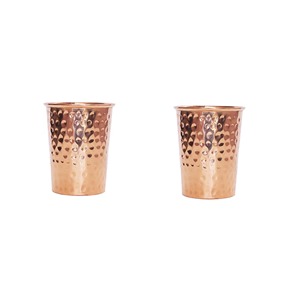 Distributeur d'eau traditionnel indien en cuivre pur, très demandé, avec finition lisse pour un stockage sain de l'eau potable à usage domestique - Product Image 2