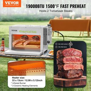 Griglia portatile per esterno con bistecca di propano 1500 gradi griglia a infrarossi per Barbecue all'aperto - Product Image 2
