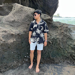 Nouveau design Robe et chemise d'été en rayonne pour couple Belles couleurs Vêtements pour couple de haute qualité - Product Image 4