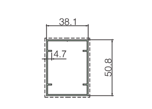 Profilé en aluminium extrudé soudé CNW Série 6000, tempé T3-T8, origine Hanoï - Product Image 2