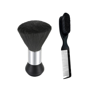 แปรงปัดผม 2 ชิ้น น้ำหนักเบา ขนแปรงนุ่ม เป็นมิตรกับสิ่งแวดล้อม สำหรับผมตรงและผมหยิก 70 กรัม แปรงตัดผมสำหรับกำจัดขน - Product Image 5