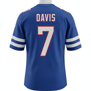 Maillot de football américain personnalisé en gros |   Uniforme de style NFL en maille polyester respirante - Product Image 4