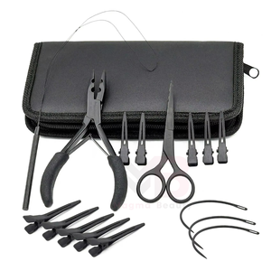 Kit de Pinzas para Extensiones de Cabello MAGMA BEAUTY de Acero Inoxidable, Multifunción, Modelo MB-ZS-422, Hecho en Pakistán, Uso Comercial, Venta al Por Mayor - Product Image 1