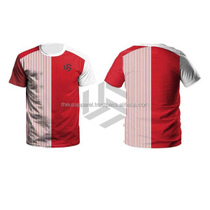 เสื้อทีมยูนิเซ็กซ์ปี 2026 พิมพ์ลายแบบซับลิเมชั่น เสื้อฟุตบอล โพลีเอสเตอร์ 100% แขนสั้น คุณภาพสูง ยืดได้สี่ทิศทาง - Product Image 5
