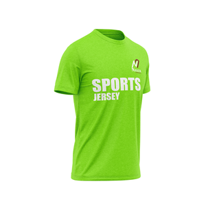 เสื้อยืดแขนสั้นลำลองสำหรับผู้ชาย ผ้าทอเนื้อยืดสูง 220 กรัม ย้อมสีพื้น ดีไซน์โลโก้ด้านหน้า ลายเรียบ - Product Image 3