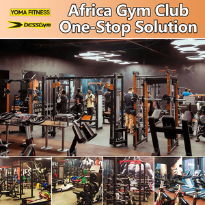 โครงการฟอสฮาน ทันคีย์ จิม คลับ โซลูชั่นครบวงจร ชุดอุปกรณ์ออกกำลังกายเชิงพาณิชย์ พร้อมติดตั้งสำหรับสนามกีฬาในแอฟริกา - Product Image 1