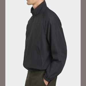 OEM Wholesale <b>Jackets</b> New Design All Seasons Street Fashion Canvas <b>Waterproof</b> Windproof Breathable Solid Color men's <b>jackets</b> - Product Image 4