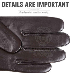 Guantes de Cuero para Invierno, Aislantes, Suaves, Antideslizantes, Duraderos, Transpirables, para Deportes al Aire Libre - Product Image 5