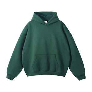 Wholesale <b>Men's</b> Casual Solid Color Fleece <b>Hoodie</b> with Digital Printing Breathable Eco-Friendly Custom Logo & Design - Product Image 4