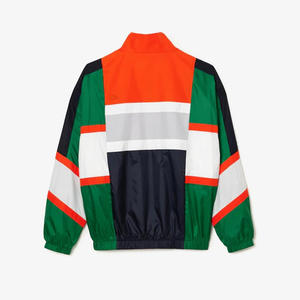 Nouvelle Arrivée 2025 – Veste Coupe-Vent Zippée Imperméable pour Homme avec Capuche, Doublure Intérieure en Maille de Haute Qualité, Blocs de Couleurs, Deux Poches Avant - Product Image 2