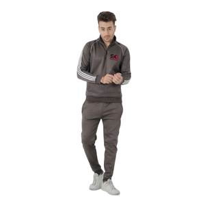 Winter Hooded Tracksuit Set Lightweight Breathable Jogger Sportswear Two Piece Casual Training Outfit - Product Image 3