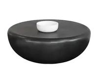 Table basse moderne extensible en marbre de forme ovale, grande taille, en métal, pour la maison, le salon, les villas, utilisation décorative, meubles