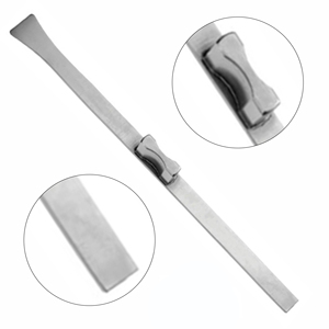 Ciseau d'ostéotomie chirurgical actif Rubin avec stabilisateur, instrument chirurgical manuel pour ostéotomie, pour la coupe osseuse ORL, CE - Product Image 4