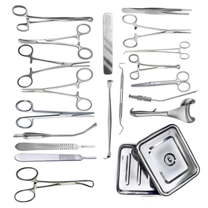 Petit coffret d'instruments chirurgicaux en acier inoxydable de haute qualité, personnalisable, 14 pièces, pour interventions chirurgicales mineures, à usage médical - Product Image 5