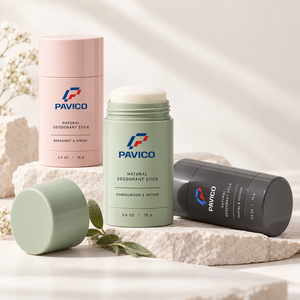 Contenant de stick déodorant personnalisé, emballage cosmétique avec bouchon à vis, couleur personnalisée, fabricant OEM ODM au Vietnam - Product Image 4