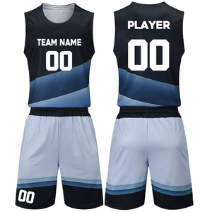 Ensemble maillot et short de basket-ball, nouveau design, prix bas, dernier modèle, best-seller, uniformes de basket-ball personnalisés sublimés - Product Image 4