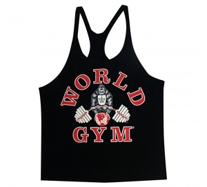 Wholesale Training Gym Cotton Comfortable Men Tank Tops Fitness Singlet Bodybuilding Workout Gym Men Sleeveless <b>Stringer</b> <b>Vest</b> - Product Image 1
