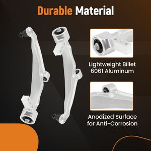 Bras de suspension inférieurs avant avec rotules pour Honda Pilot 2009-2015 – Remplacement pour le système de suspension de votre véhicule - Product Image 3