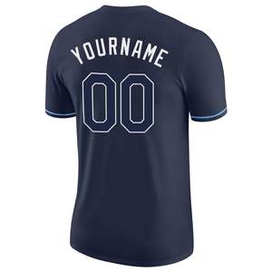 Custom Baseball Jersey <b>Men's</b> 100% Polyester Crew Neck Short Sleeve Team Name Number Printed Regular Fit All Seasons Apparel - Product Image 3
