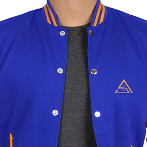 Custom Made Lightweight Winter <b>Letter</b>-<b>men</b> <b>Jacket</b> for <b>Men</b> Stand Collar New Style - Product Image 6