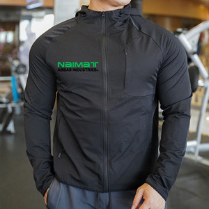 Conjunto Deportivo Personalizado con Capucha y Cremallera Completa para Hombre, Azul Marino, Corte Ajustado, para Gimnasio, Correr, Ropa Deportiva - Product Image 2