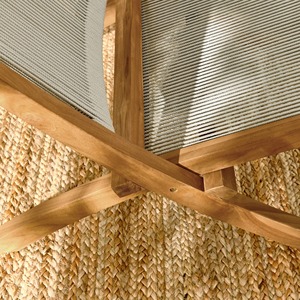 Minimalist Chaise Lounge Chair Teak Wood <b>Folding</b> Chairs For Lounge Chairs Fir Living Room Set & Home Furniture - Product Image 6