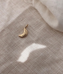 Tiny Moon <b>Charms</b> 6mm 14k Solid Gold Dainty Minimalist Solitaire Delicate Unique Small Crescent Pendant or <b>Bracelet</b> Factory Price - Product Image 1