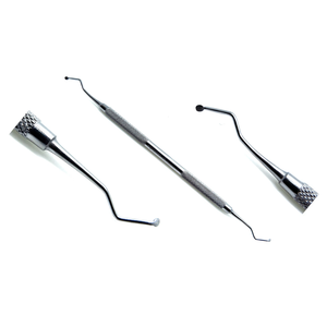 Premium Quality Dental Excavator Spoon 2.5mm Double Ended Stainless Steel Restorative Caries Removal Surgical Instrument - Product Image 1