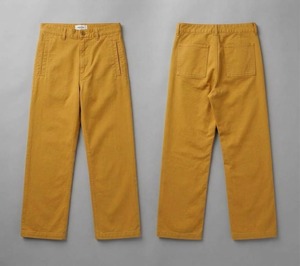 Pantalones Chinos Unisex HAMILO SPORTS HS-101 Color Borgoña, Corte Recto, Talla Adulto, Largo Regular - Product Image 4