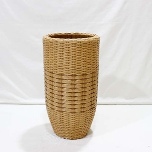 Macetas de Plástico y Metal con Aspecto de Mimbre para Decoración de Interiores, Exteriores, Patio y Balcón, en Oferta - Product Image 6