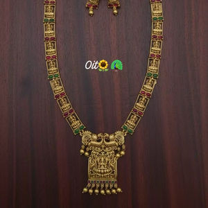 ชุดเครื่องประดับเจ้าสาวคริสตัลชุบทองแดงวินเทจคุณภาพสูงขายส่ง สร้อยคอยาวแบบมาล่า ต่างหู และเครื่องประดับศีรษะสำหรับงานแต่งงาน - Product Image 1